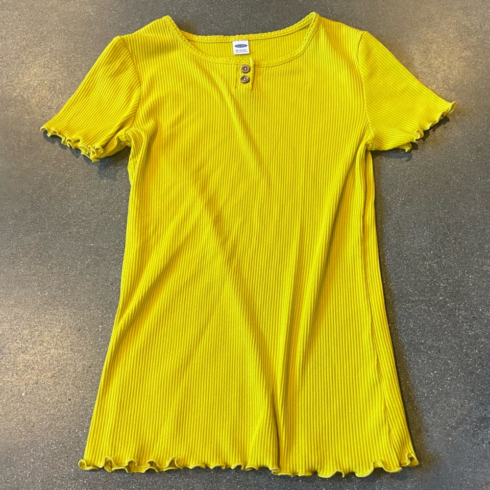 Girls old navy ribbed tee